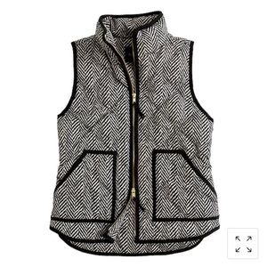 J. Crew Herribone Vest